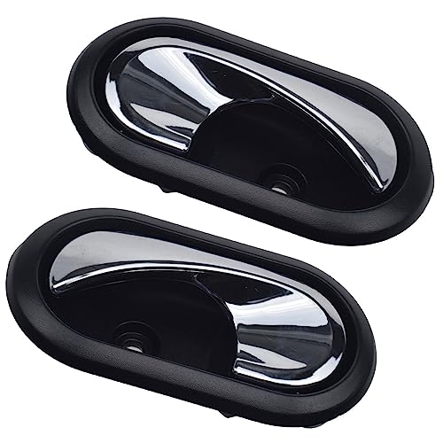 YiZenion 8200733847 Front or Rear Left Interior Door Handle Compatible with Dacia Logan Duster Dokker, Lodgy 2012-2021, Dacia Sandero Hatchback 2008-2016, Renault Clio 2005-2016, Megane