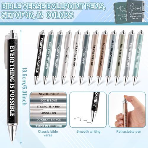 Bible spiral notebooks bulk pack de 12 diarios de oración y regalos religiosos 3