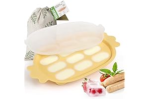 Haakaa Baby Popsicle Mold: Homemade Baby Food and Breastmilk Teething Tray