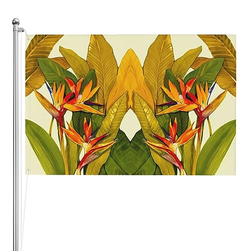 Banniere amusante de bienvenue 1,2x1,8 m pour un jardin accueillant et colore