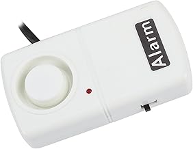 SUNGOOYUE Precise Power Break Alarm, LED Display, Smart Break Alarm 120 DB for Simple Home Power Alert, White (EU Plug)