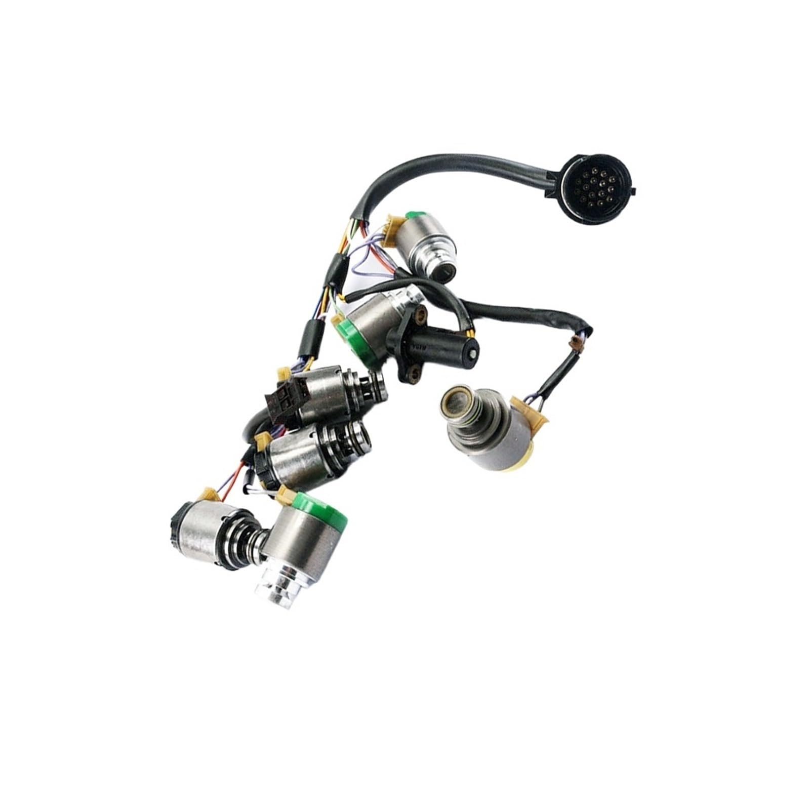 Wxnlbb One Color Zf5hp19,5Hp19 01V Transmission Solenoid Valve Kit With Wiring Harness Zf1068298035 Compatible With A-U-D-I S4 S6 Rs6 A8 Bmw 5 Series Z4