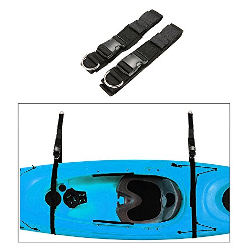 Kayak Hanger, Andoer Caiaque Correia de Armazenamento de Parede Suporte para Barco Suporte para Barc