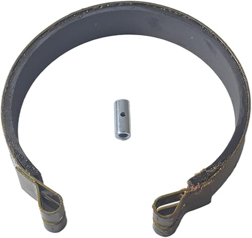 Miniatura 6 de Paquete de 2 bandas de freno de 4.5 pulgadas y 4 12 pulgadas con kit de pines para Go Kart Mini Bike ATV Partes de 4 12 pulgadas de banda de freno