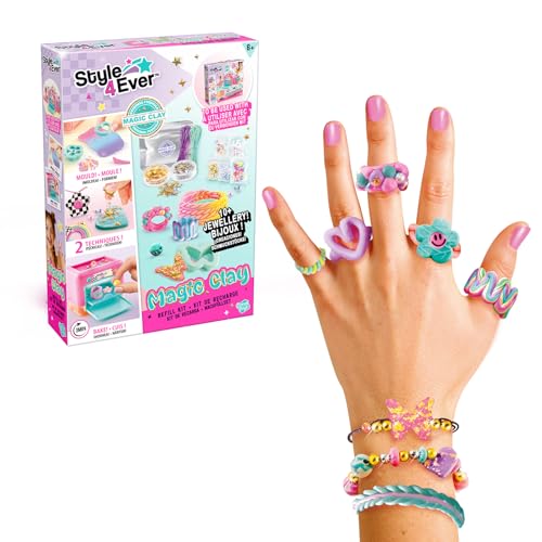 Canal Toys - Style 4 Ever - Kit de Recarga Magic Clay - Para usar con Taller de Joyería - OFG 358