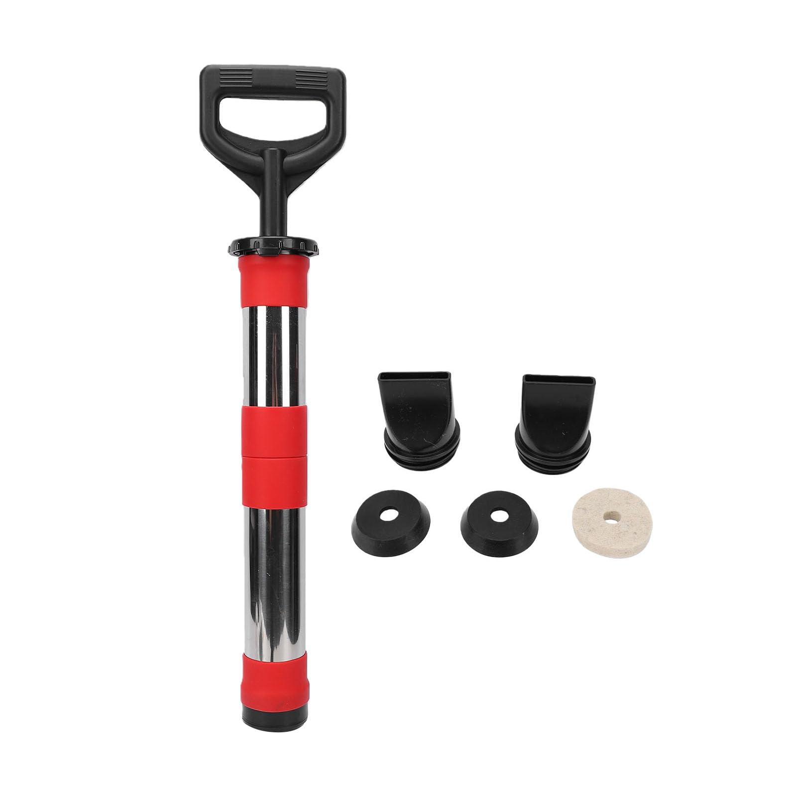 Zunate Pistola para Calafatear Manual 1,1 L |Bomba de Lechada de Acero Inoxidable para Llenado de Compuesto para Juntas con Boquilla Plana