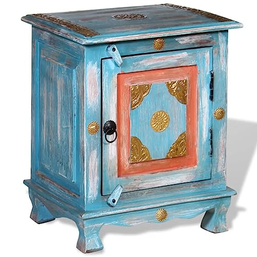 Table de chevet vintage 40cm pour optimiser le rangement des petits espaces