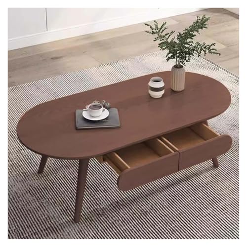 Table basse de salon avec tiroirs pour optimiser les petits espaces - 2