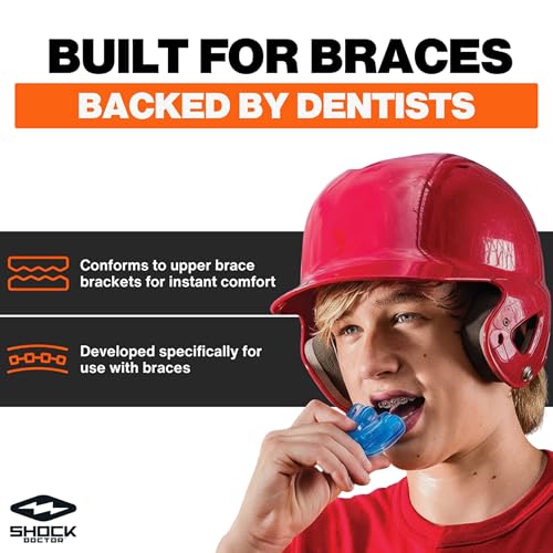 Image of Shock Doctor Braces Mouthguard, Strapped & Strapless
