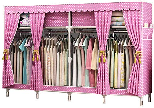 Placard avec étagères MU armoire portable et penderie de chambre 3