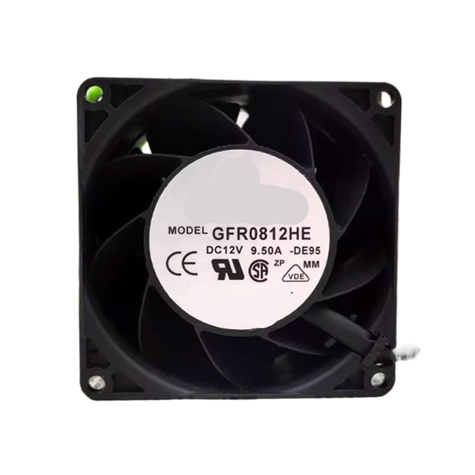 YMUGUEGH GFR0812HE 12V 9.5A 8cm 30,000rpm dual motor fan