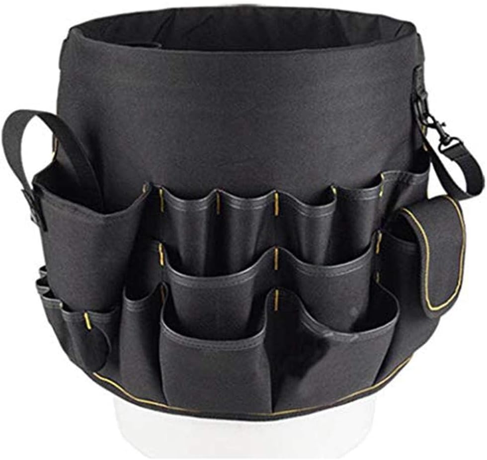Tools Bucket Tool Organizer, Bucket Tool Holder and Organizer 56 Pocket Bucket for Bucket Organization