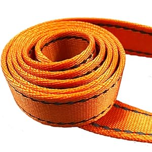 Dog Leash 6ft long,Traffic Padded Two Handle,Heavy Duty,Reflective Double Handles Lead for Control Safety Training,Leashes for Large Dogs or Medium Dogs,Dual Handles Leads(Orange)
