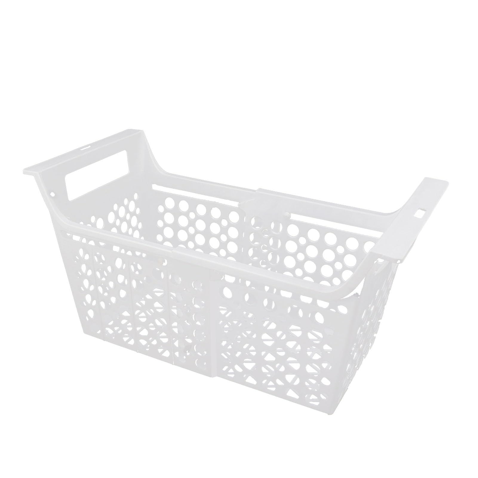 Vriezer Opslag Organizer Manden met Handvat PP Borst Vriezer Mand Uitbreidbare Diepvriezer Organizer Bin Heavy Load Borst Vriezer Accessoire voor Keuken (L