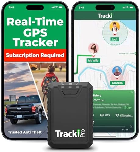 Tracki Pro GPS Tracker for Vehicles – Magnetic Waterproof 4G LTE ...