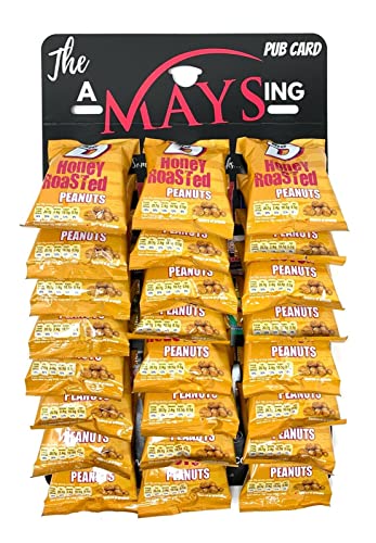 Big D Honey Flavoured Nuts Peanuts On The Amaysing Pub Card - 24 X 50G Packs