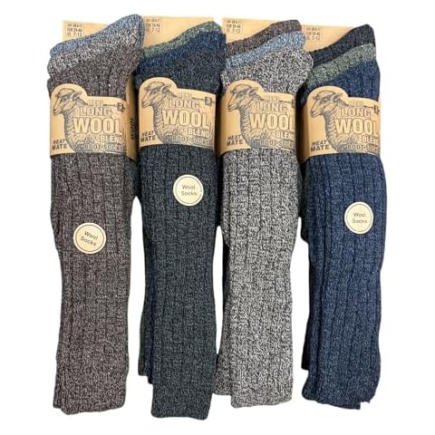 ARG 3 Pairs Men's Thermal Boot Socks Cover
