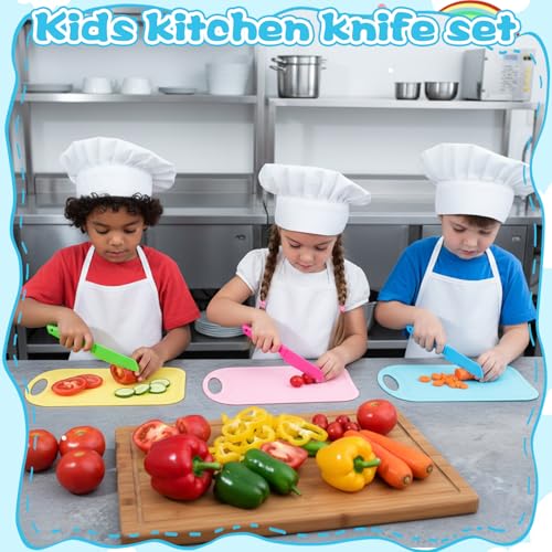 Set para niños con 40 utensilios plásticos de cocina miniatura 4