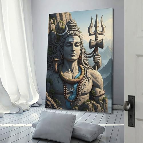 Poster Shiva hindou idée cadeau décoration intérieure originale