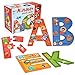 SYNARRY Wooden Alphabet Puzzles for Kids Ages 3-5, ABC Learning for Toddlers Ages 3+, Sight Words Letter Puzzles Montessori Toys Educational STEM for Preschool Boys Girls Kids Gifts