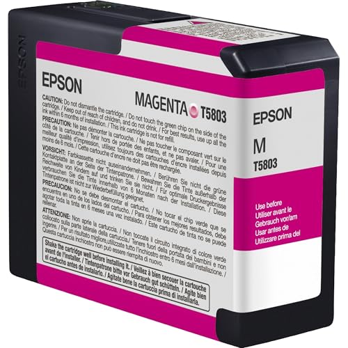 Epson T5803 UltraChrome K3 Magenta Cartridge Ink - image 4