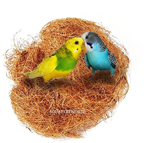 AQUAPETZWORLD Coconut Fiber, Comfortable Bedding for Small Birds and Animals, Nest Material, Great for Nest Building and Hideouts (B0943DGTHP) Amazon Price History, Amazon Price Tracker