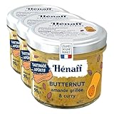 HENAFF BUTTERNUT, AMANDE 0.09 kg (Lot de 3)...