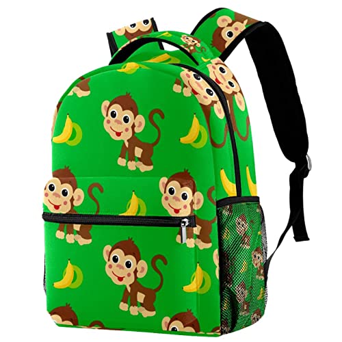 Sac à dos singe et banane pour vos randonnées et journées de cours