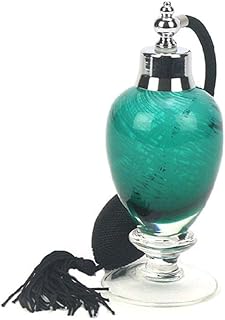 MUJIE Empty Perfume Bottles, Fashion Vintage Perfume Bottle, Fragrance Atomizer Long Spray Scent Pump Refillable Glass Mak...