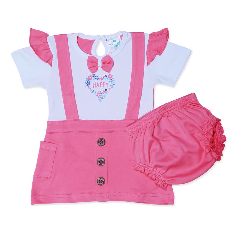 PONIMO GIRLS TOP CLOTHING SET 100% COTTON