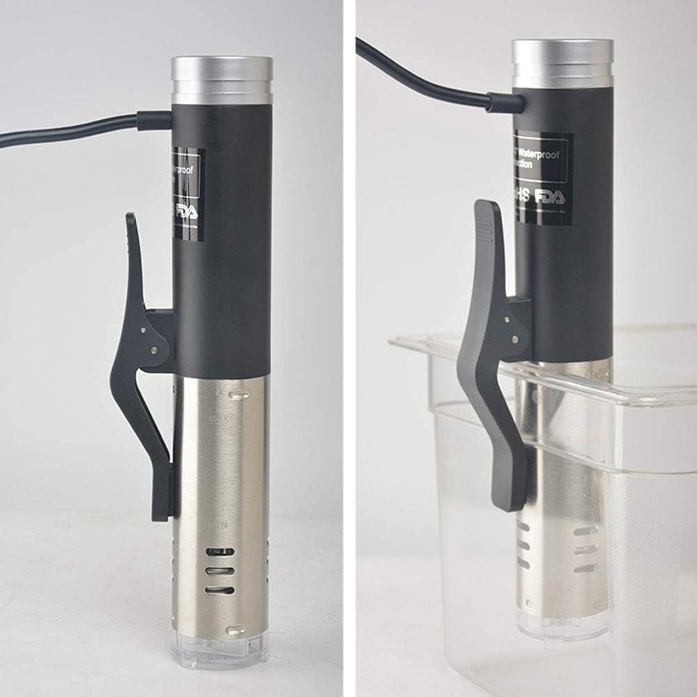 Sous Vide Cooker Precision Immersion Vacuum Slow Cooker with LCD Touch Display Timer Thermostat Function, 3D Circulating, 0-95 ° C