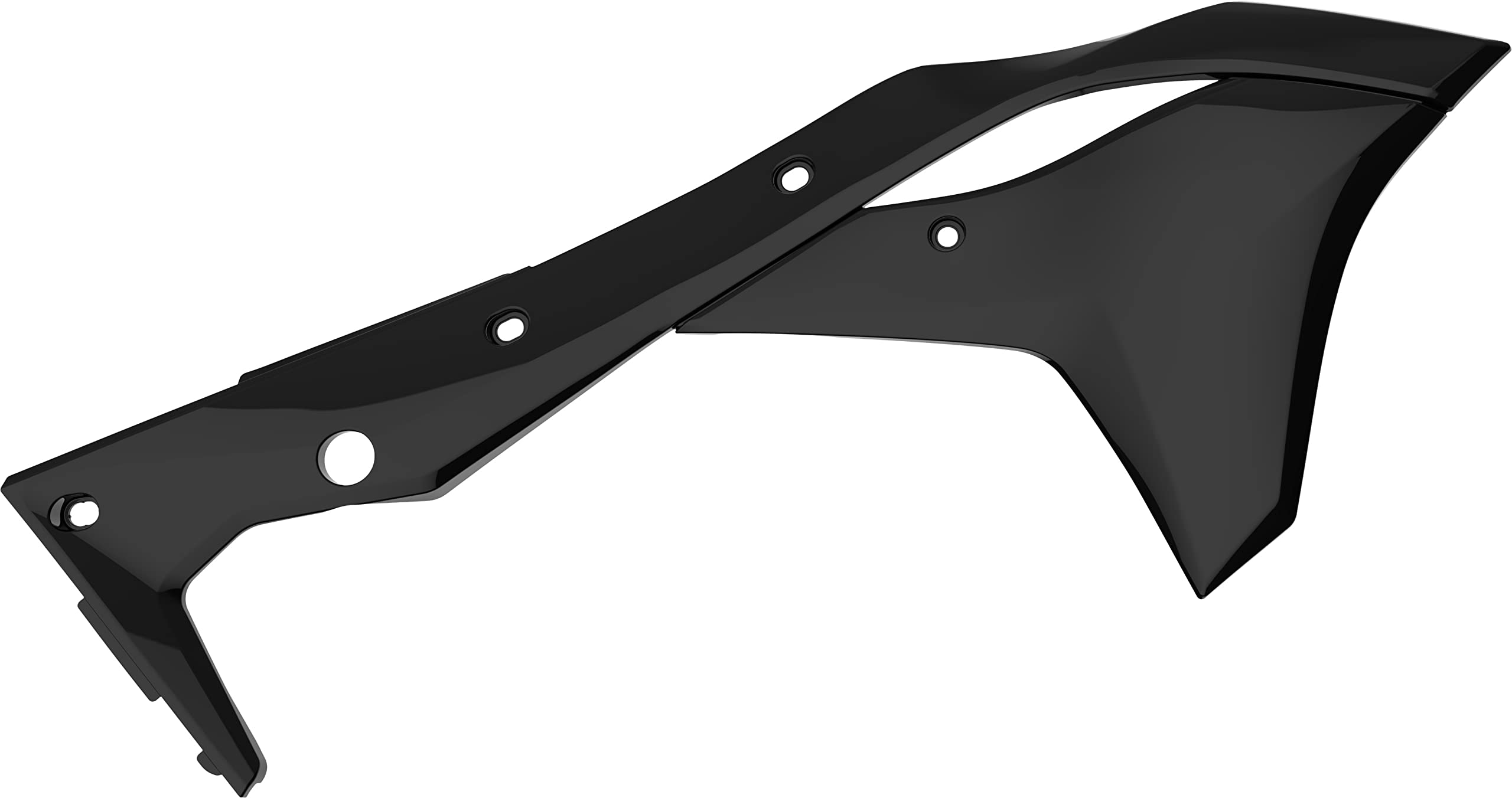 Polisport 8412300003 - Copriradiatore Robusti E Durevoli Compatibile Con Le Moto Kawasaki A Colori Nero - 4