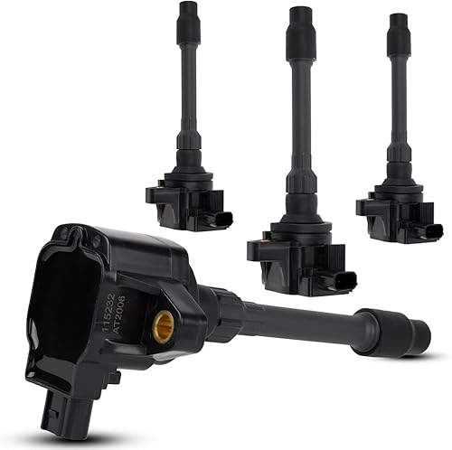 Miniatura 1 de SCITOO Juego de bobinas de encendido 100% nuevo 4PCS compatible con Honda Fit 1.5L 2015-2016 automóviles aptos para OE UF749