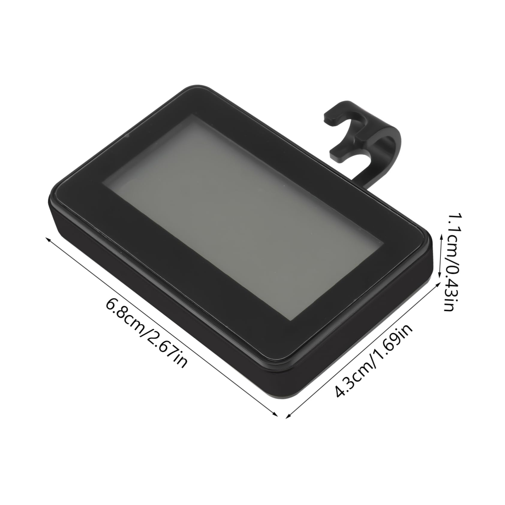 TOPBATHY 3pezzi Termometro Elettronico Batteria Precisione Allerta Congelatore Frigorifero Design e Facile Usare Display