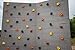 Squirrel Products 20 Extra Large Deluxe Rock Climbing Holds with Mounting Hardware - DIY Rock Wall Comes with Mounting Hardware - Ages 3+