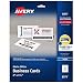 Avery Printable Business Cards, Inkjet Printers, 250 Cards, 2 x 3.5 (8371), White