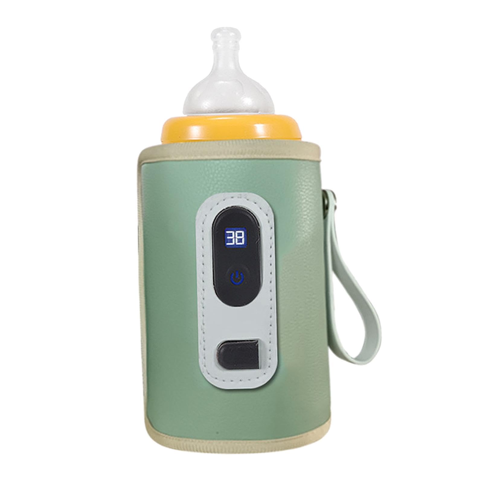 Enakshi Mug Milk Heater for Most Bottles Milk Keeper for Nursing Camping Travel Green Baby|Feeding|Bottle & Food Warmers