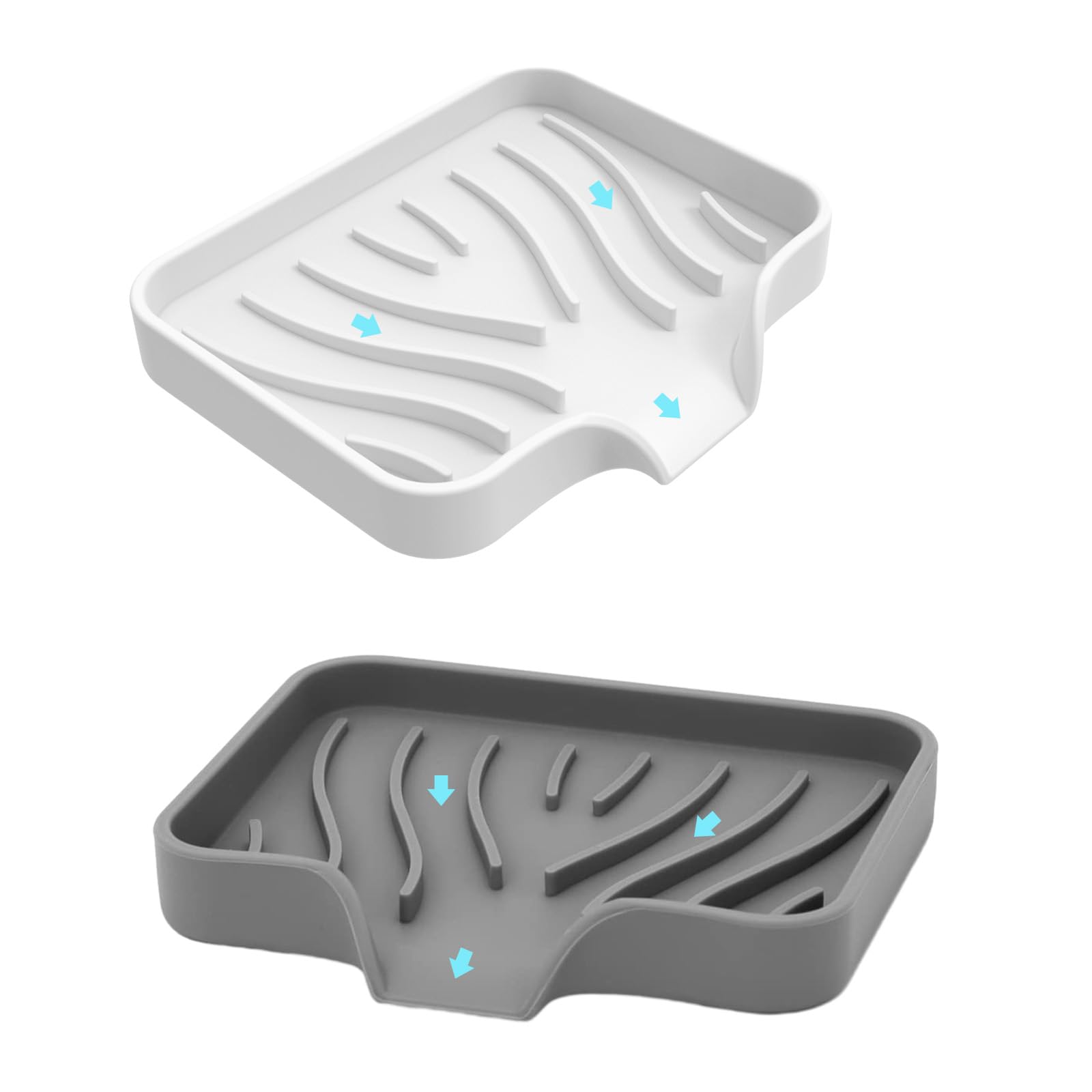 KASESSS 2 Pezzi Porta Saponetta, Plastica Portasapone Bagno, Portatile Portasaponetta, Porta Sapone Facile da Pulire Asciutto, Porta Saponetta Solida da Bagno per Casa,Cucina,Viaggi (Verde,Rosa
