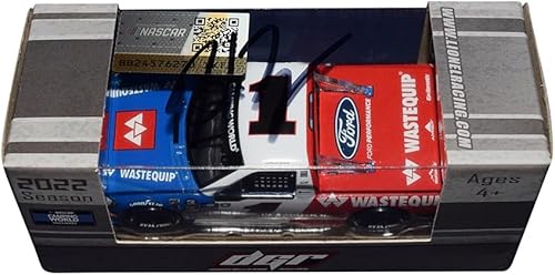 Miniatura 2 de AUTOGRAPHED 2021 Hailie Deegan #1 Craftsman Ford F-150 Truck Series (DGR Team) Signed Lionel 164 Scale NASCAR Diecast Car with COA