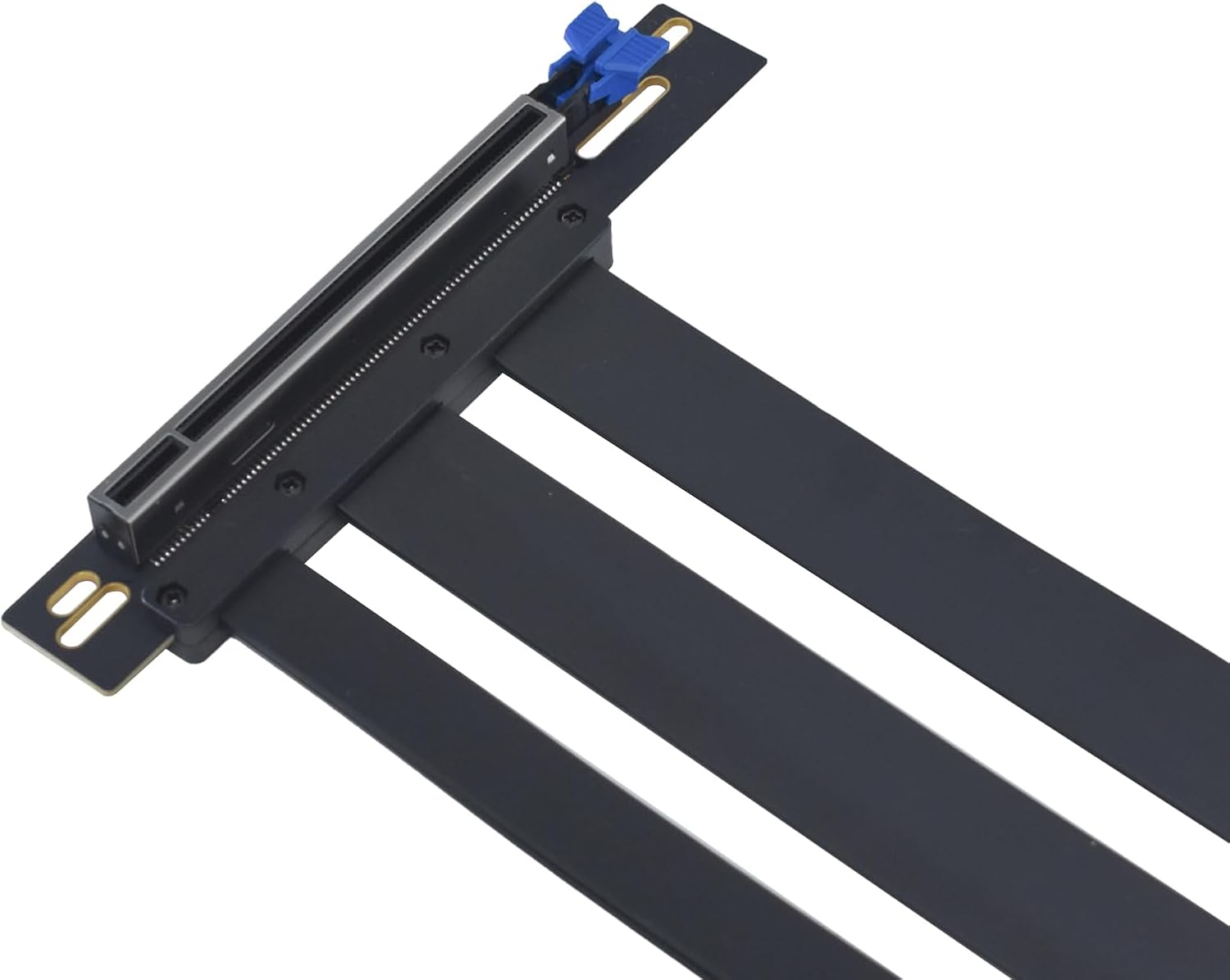 PCIe 5.0 Riser Cable PCIex16 GPU Extension Cable for Vertical GPU Mount, Black, 230mm