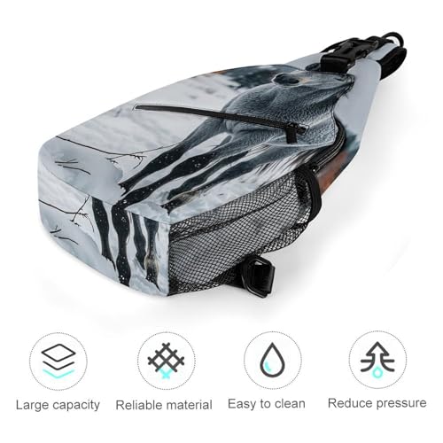 Bolso Sling Crossbody Casual Sport para Viaje y Senderismo miniatura 5