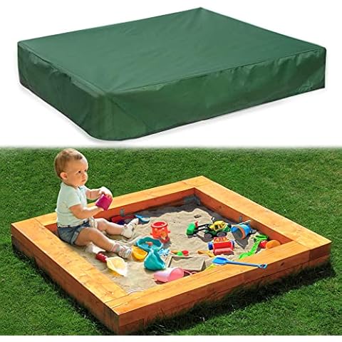 GothicBride 120 x 120 x 20 cm dust-proof sandpit cover with drawstring, waterproof sandpit cover Cover