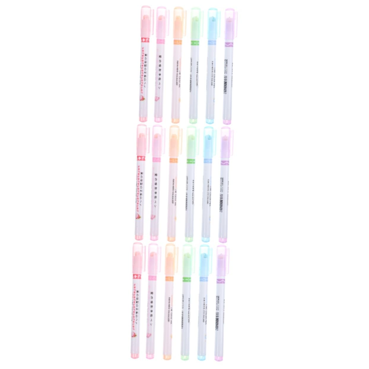 LALAFINA 18pièces à Pointe Fine Pour De Notes Et Journaling Fluorescents Idéaux Pour Écoliers Et Fournitures De Bureau