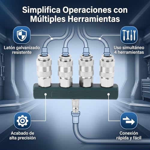 Conectores para manguera de aire 5 Imagen adicional