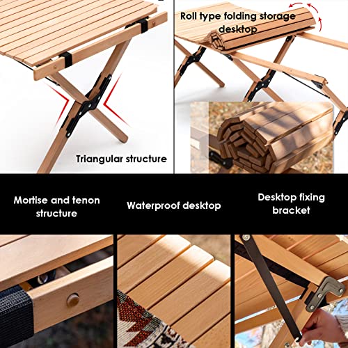 Table de camping pliable portable pour manger confortablement partout - 6