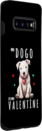 Miniatura 3 de Galaxy S10 Argentine Dogo Argentino Dog Valentine Lover Owner Mom Girl Case