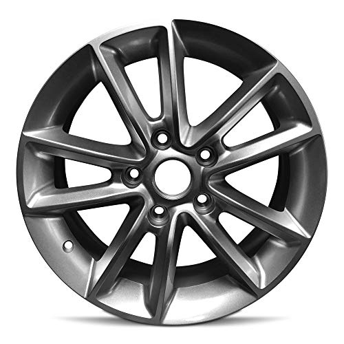 Road Ready Car Wheel for 2013-2020 Dodge Caravan Aluminum 17 Inch 5 Lug Full Size Spare 17\" Alloy Rim Fits R17 Tire