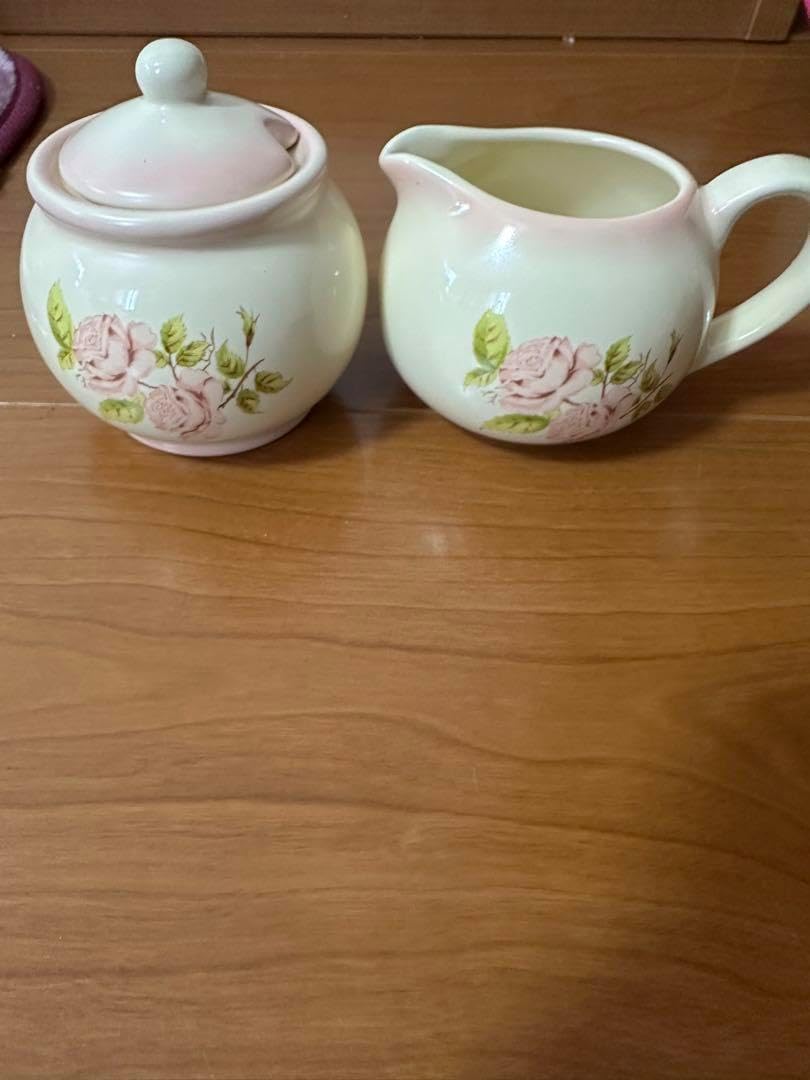 イマン　ダイアナローズ　ミルクポット イマン ダイアナローズ ミルクジャク シュガーポット イマン公式