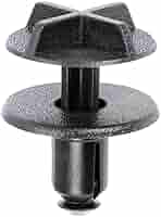 10 Clip Per Pannello Batteria Land Rover Range Rover - Ricambio Plastica Nera LR024316 | Per Evoque, Discovery, Sport - Foto 2