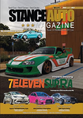 Stance Auto Magazine November 2025 : Modified Cars From The Tuner Scene (Stance Auto 2025 Magazines Book 15)